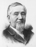 Portrait of George M. Pullman, from Frank Leslie's Illustrated Newspaper, July 1894 (Library of Congress)